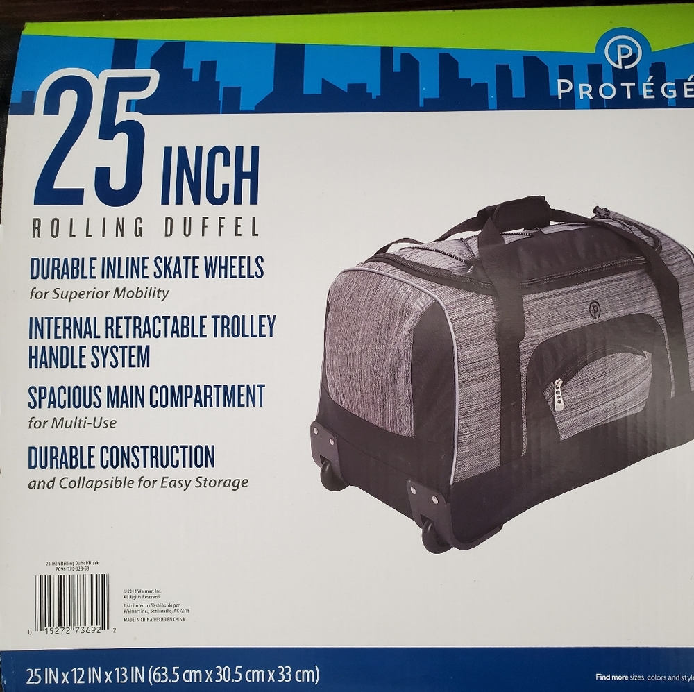 Protégé Rolling Duffel Bag